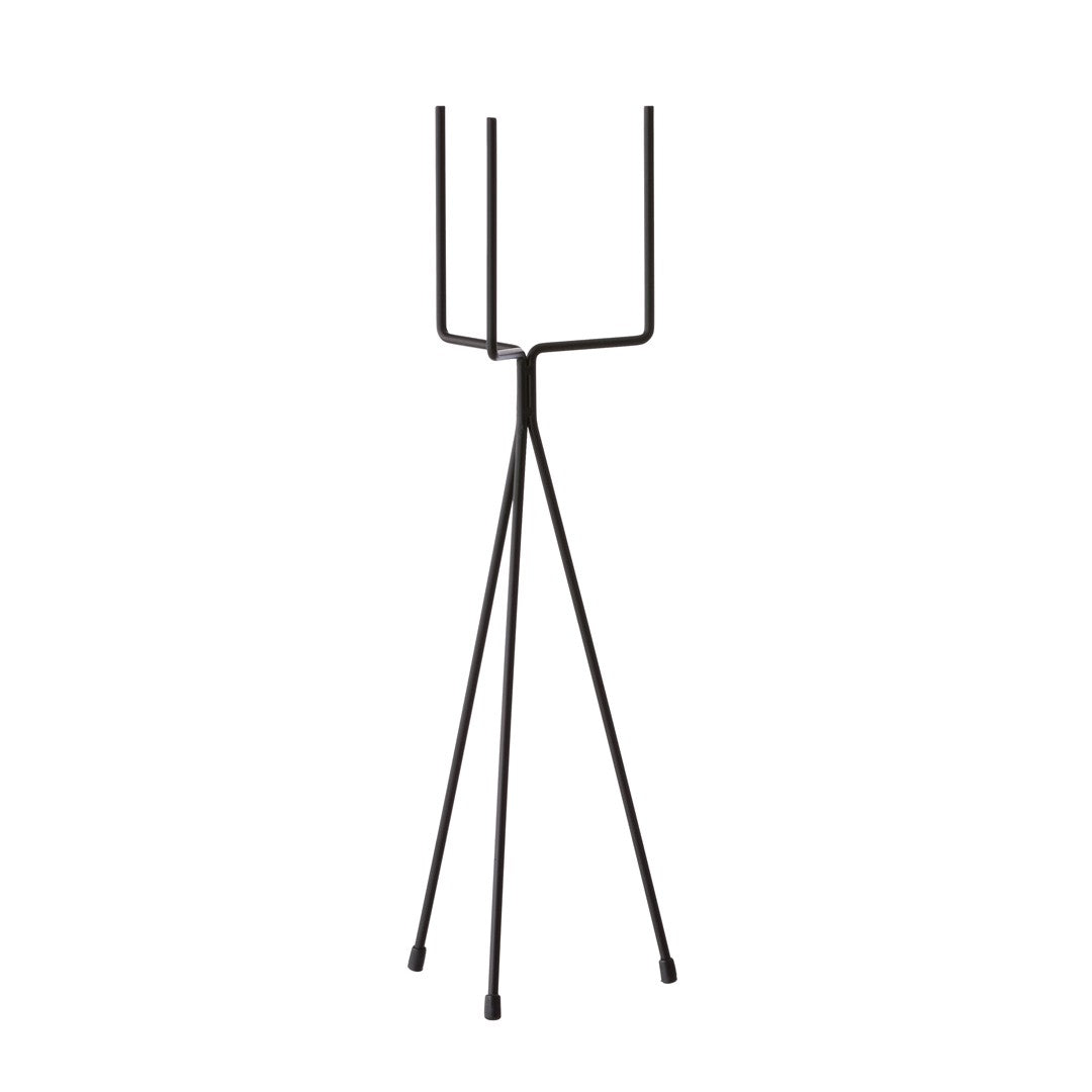 black plant pot feet Plant Stand - Black