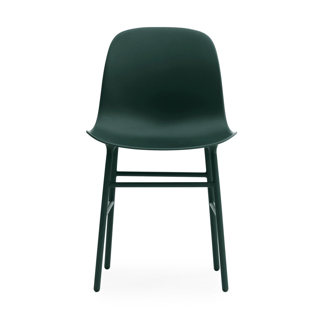 Silla Verde Patas Acero | Form