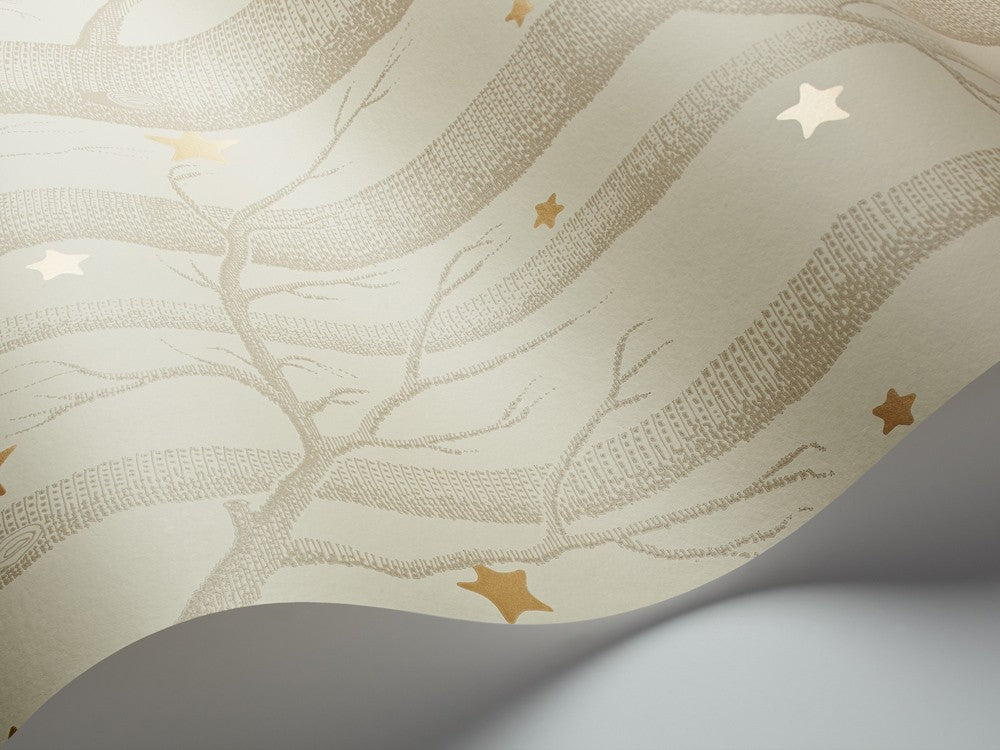 Papel Pintado | Wood And Stars Light Beige