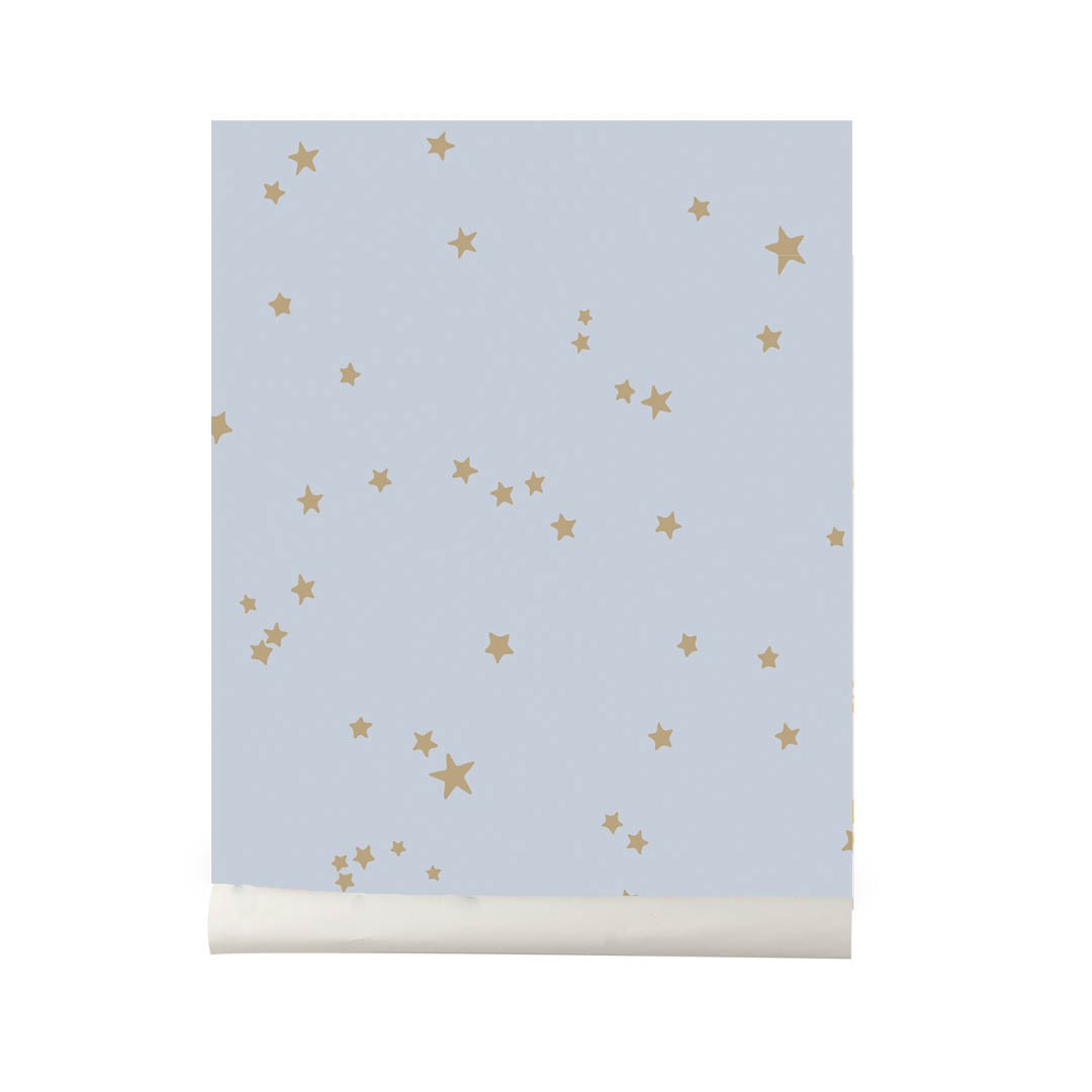 Papel Pintado | Stars Blue Pastel
