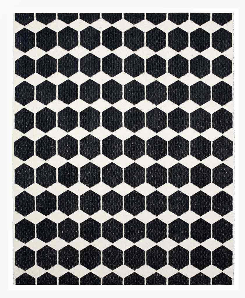 Alfombra Vinílica Negra | Anna 70