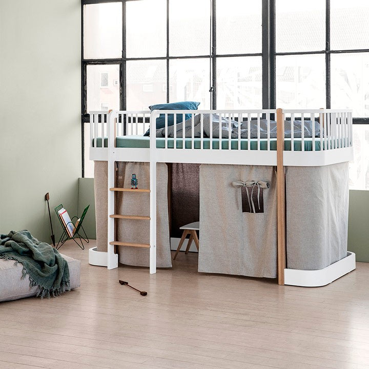 Cortina Natural para Litera | Wood