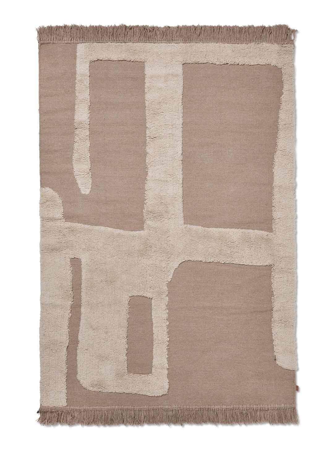Alley wool rug 140x200