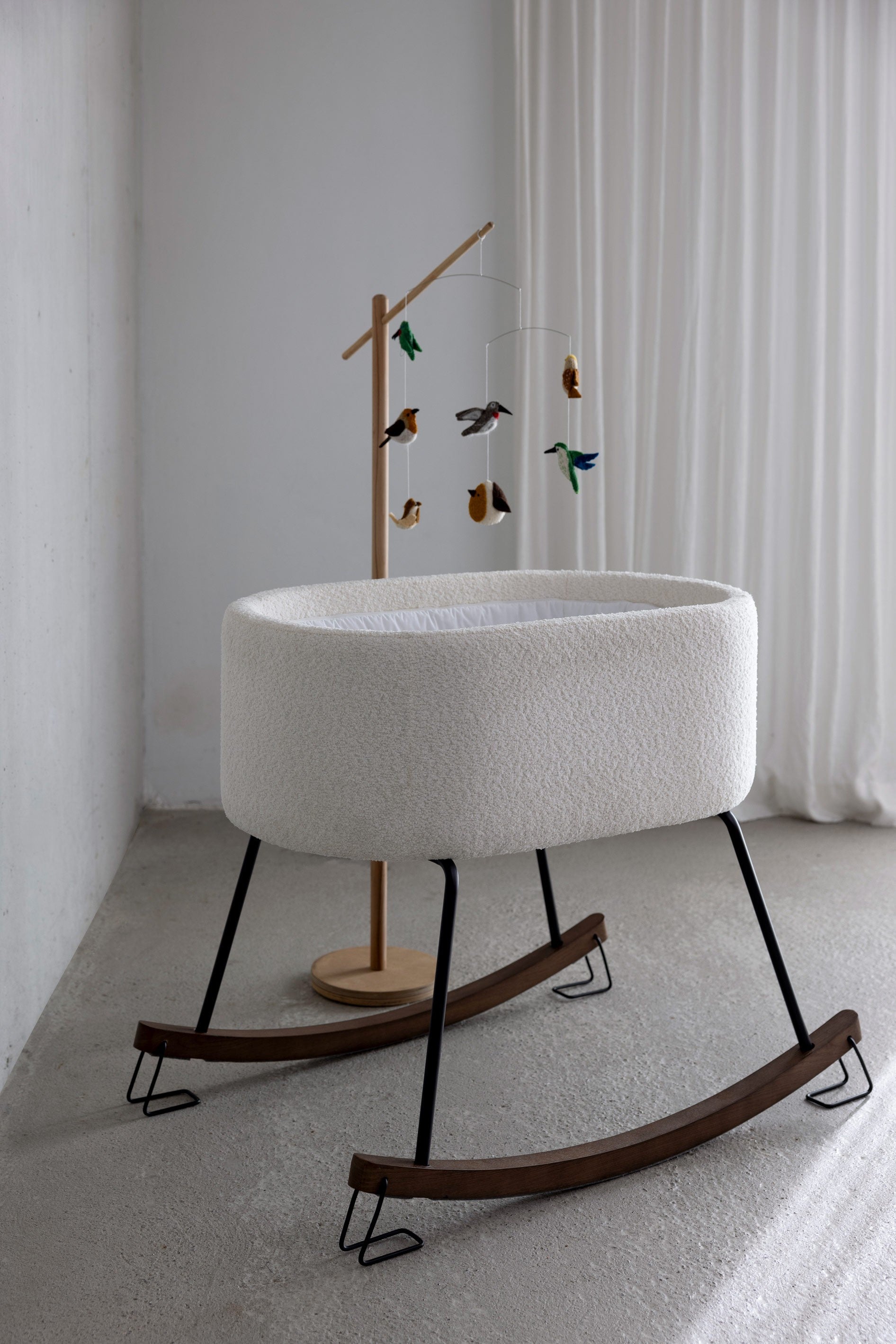 Cuna Mecedora De Luxe | Cream