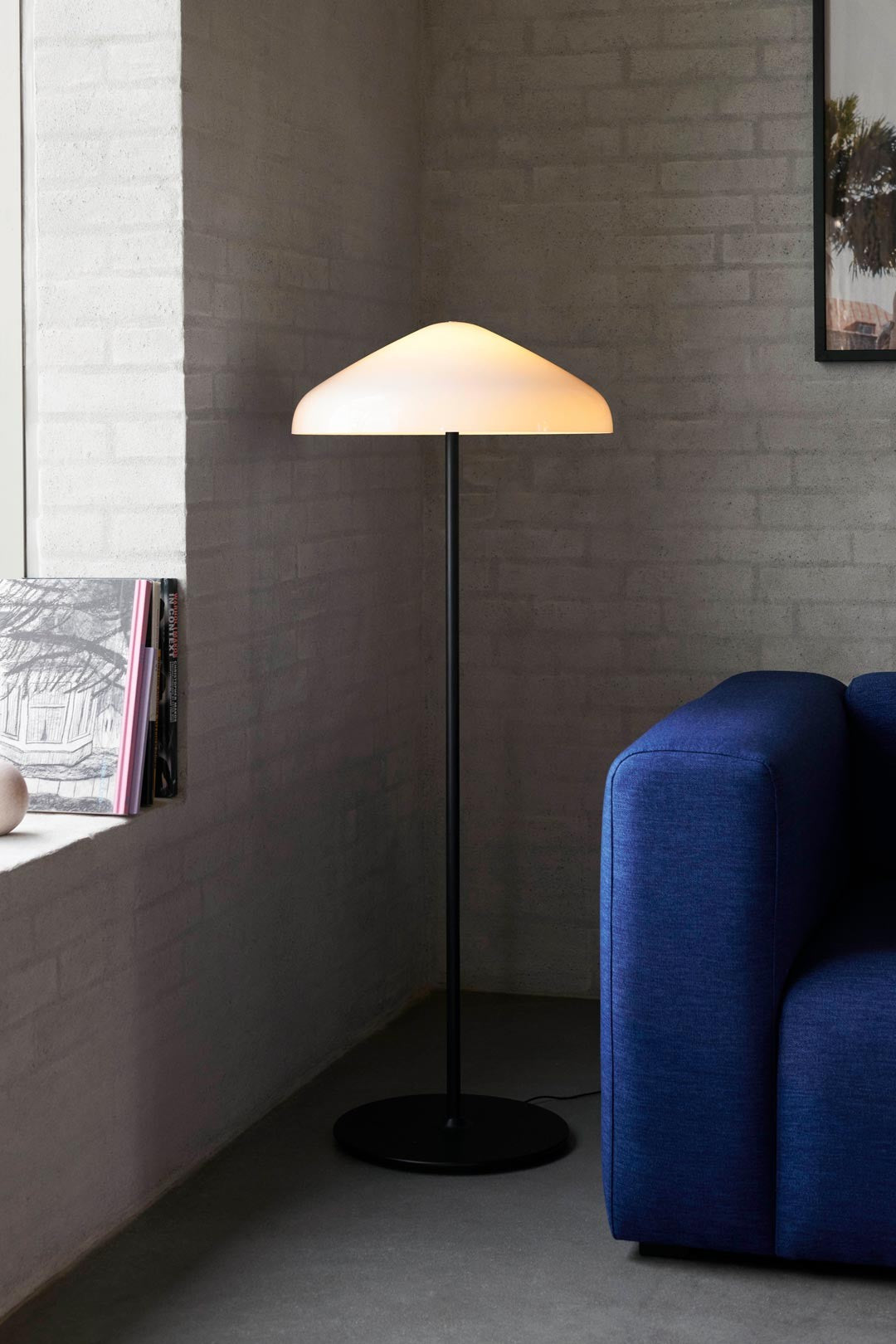 Lámpara de pie cristal Pao