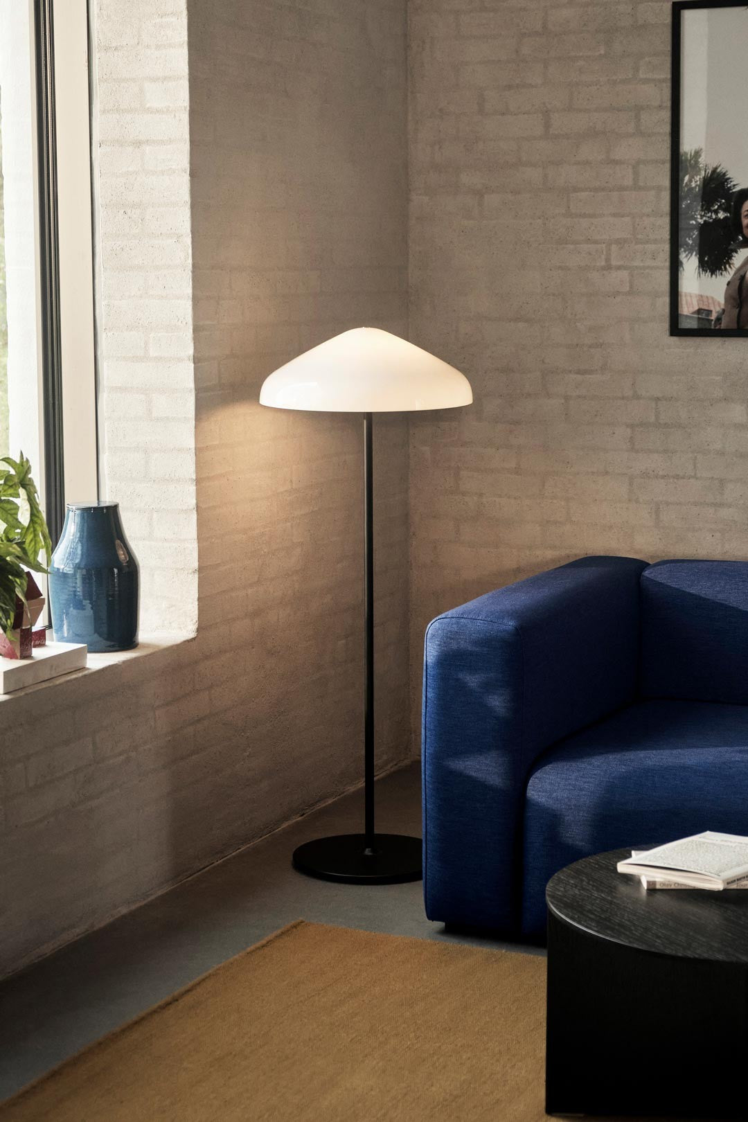 Lámpara de pie cristal Pao