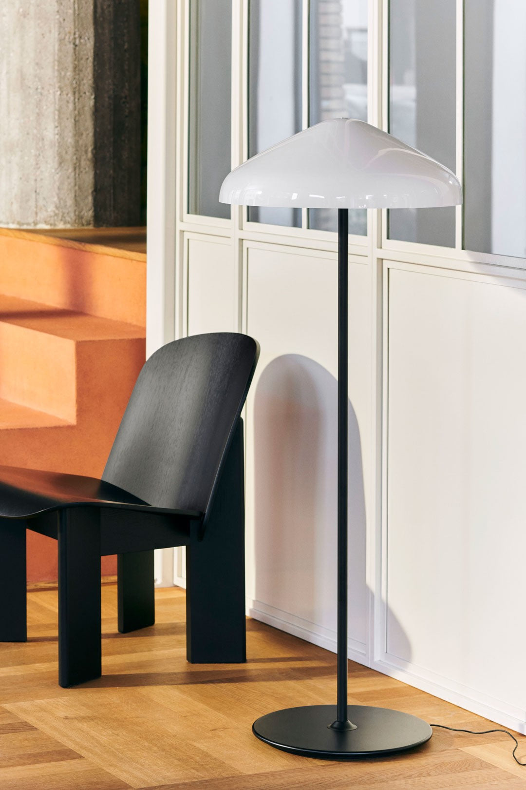 Lámpara de pie cristal Pao