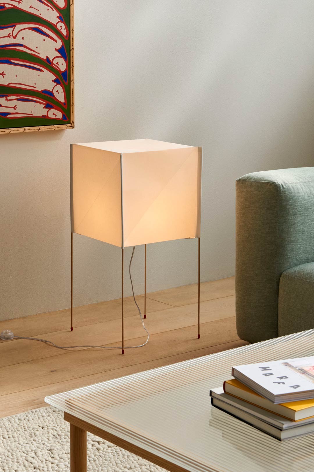 Lámpara de pie Paper CUBE