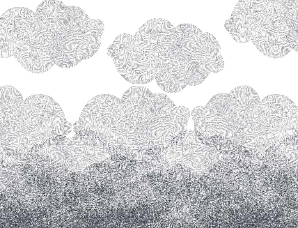 Mural de papel Pintado Infantil | Cloudy