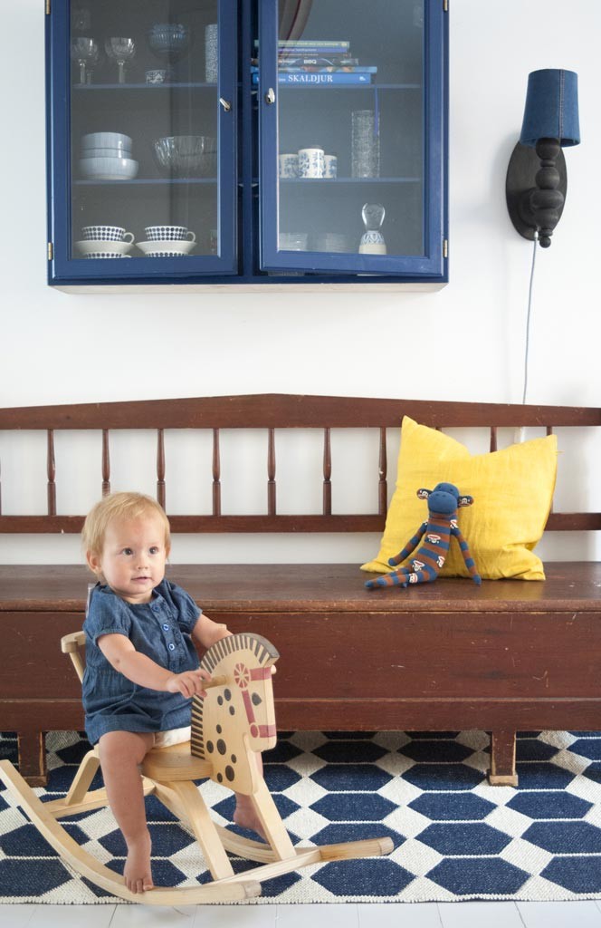 Alfombra Vinílica | Anna 150x200 Denim Blue