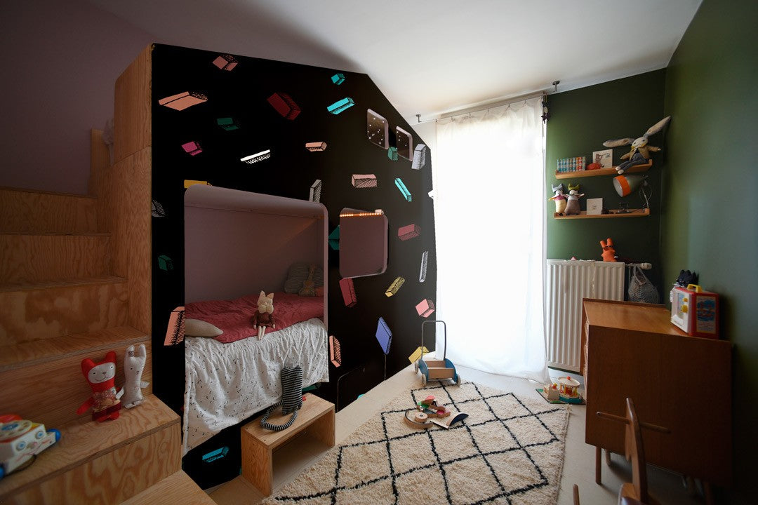 Mural de papel Pintado Infantil | Carlton Black