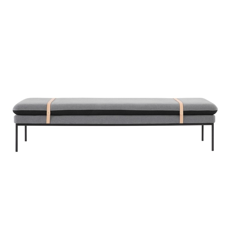 Sofa Turn Daybed Algodon Gris Oscuro Ferm Living
