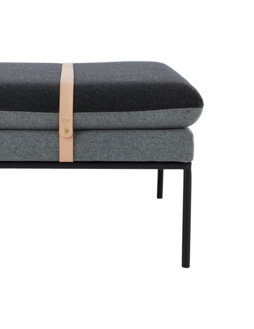 Sofa Turn Daybed Algodon Gris Oscuro Ferm Living