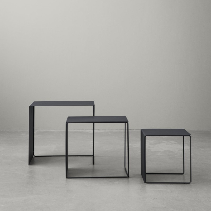The Black Cluster Table Ferm Living