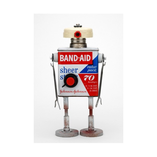 Lámina Robot Band-Aid de Pitarque Robots