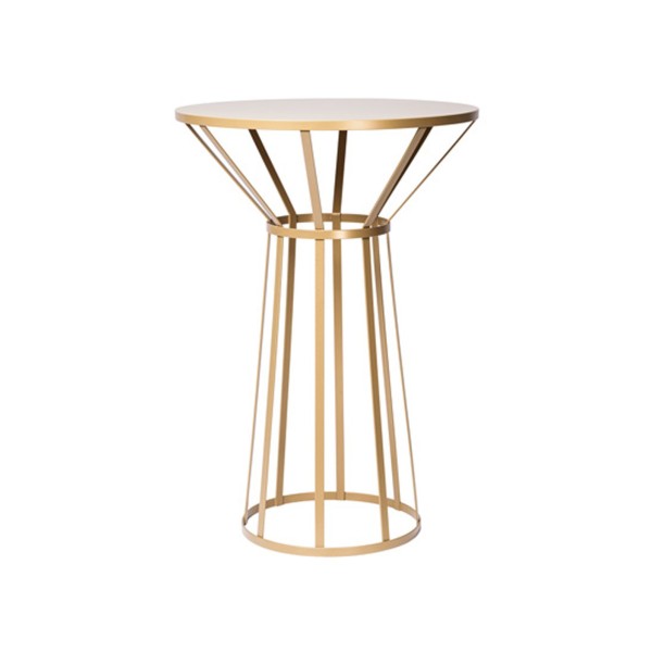 Table for Two Hollo Gold Petite Friture