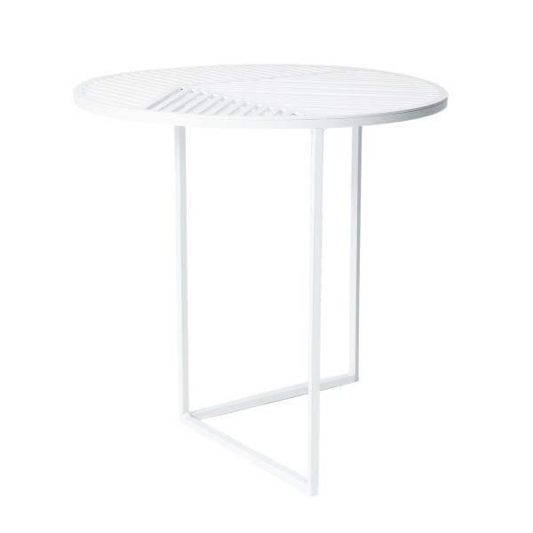 Table auxiliaire Iso-A round white Petite Friture