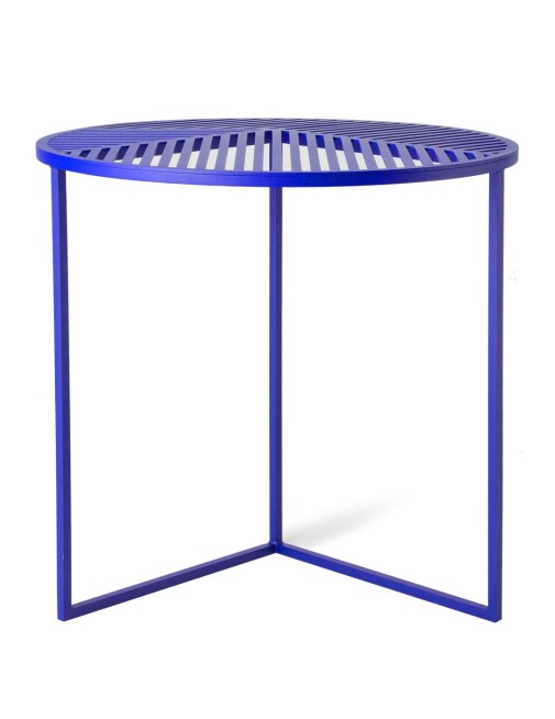 Table d'appoint Iso-A ronde bleuePetite Friture