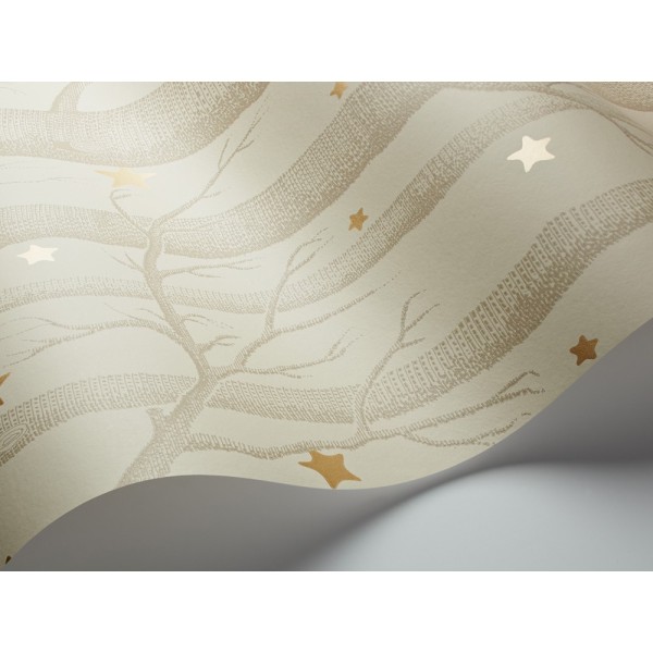 Zeichnung Wood and Stars Light Cream Cole and Son