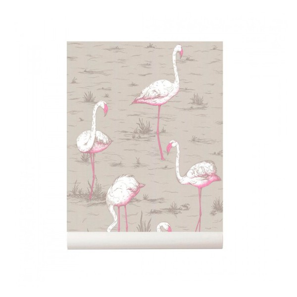 Papel pintado Flamingos Cole and Son Colección New Contemporary