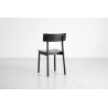 Pause Dining Chair White pigmented lacquer WOUD