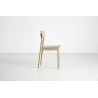 Pause Dining Chair White pigmented lacquered WOUD