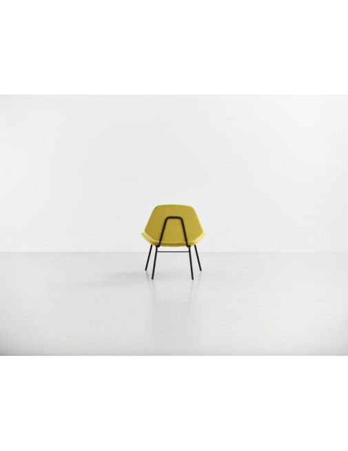 Lean Lounge Chair Yellow WOUD