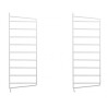 Pack 2 ud Wall panel 50x20 cm white String