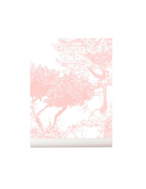 Hua Trees wallpaper Mural Pink Sian Zeng
