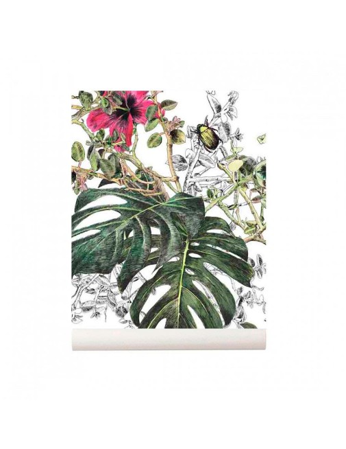 Papier peint Summer Tropical Bloom Sian Zeng