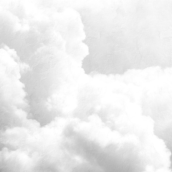 Mural Wallpaper Clouds Grey Coordonné