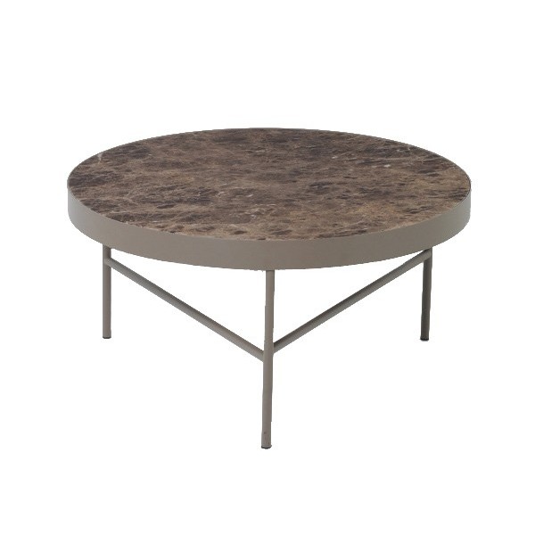 Marble Table Brown L Ferm Living