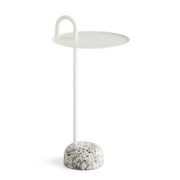 Bowler Side Table Cream White HAY