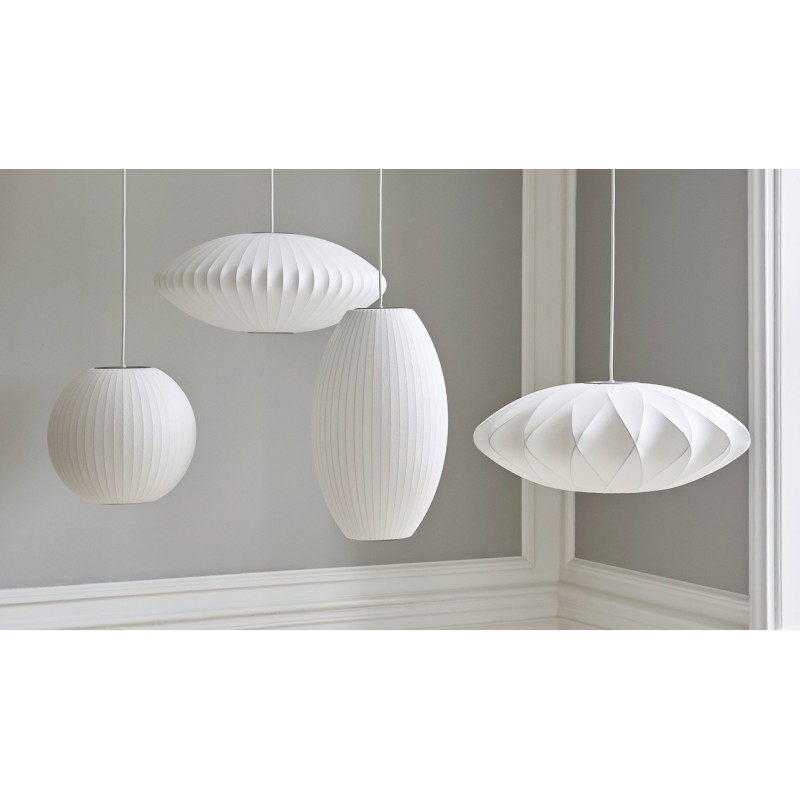 Nelson Saucer Bubble Pendant Lamp Of, Saucer Lamp Shader