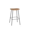 Bar chair with upholstered fiber Muuto