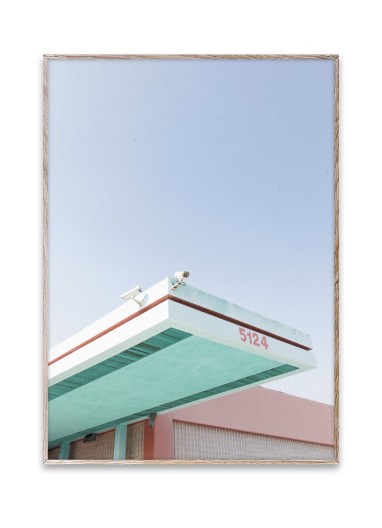 Poster Los Angeles Is Pink 01 by Paper Collective