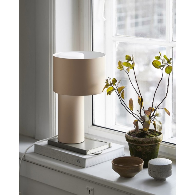 Tangent table lamp Sand WOUD
