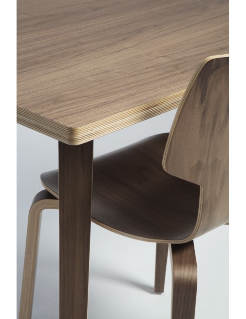 Gràcia Walnut Rectangular Table Mobles114