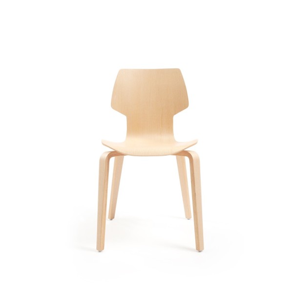 Chaise en bois de chêne Gràcia Mobles114