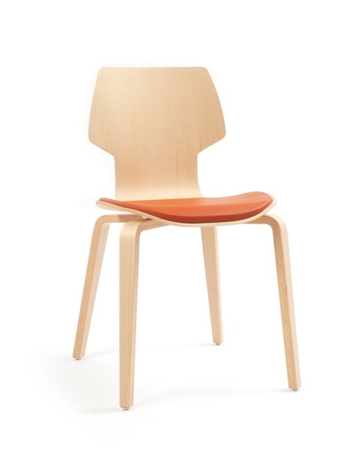 Gràcia Wood Chair Oak Mobles114