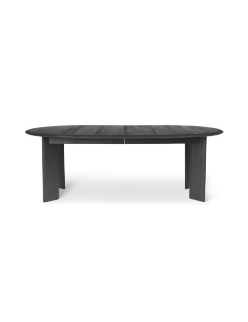 Bevel Table Extendable x 2 - Black Oiled Ferm Living