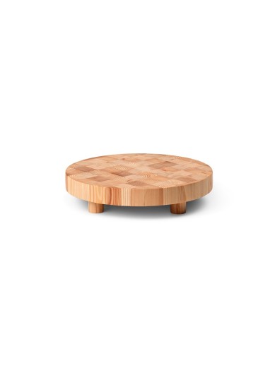 Chess Cutting Board - Round Small Ferm Living