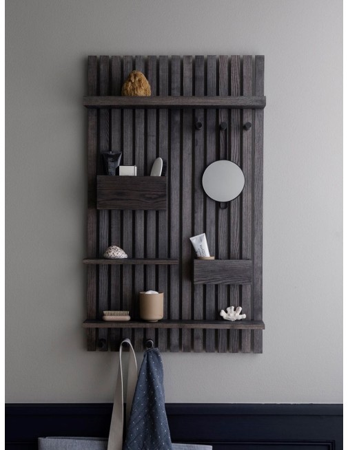 Wooden Multi Shelf - Stained Black Ferm Living