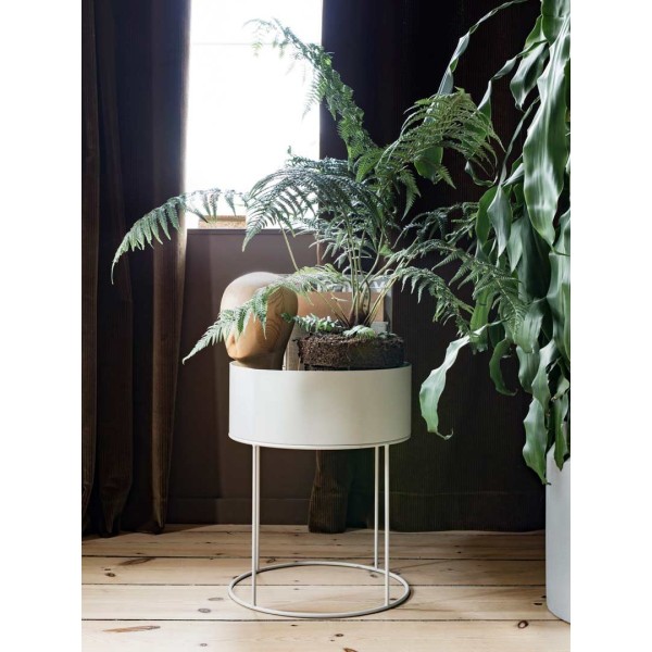 Plant Box - Light Grey - Round Ferm Living