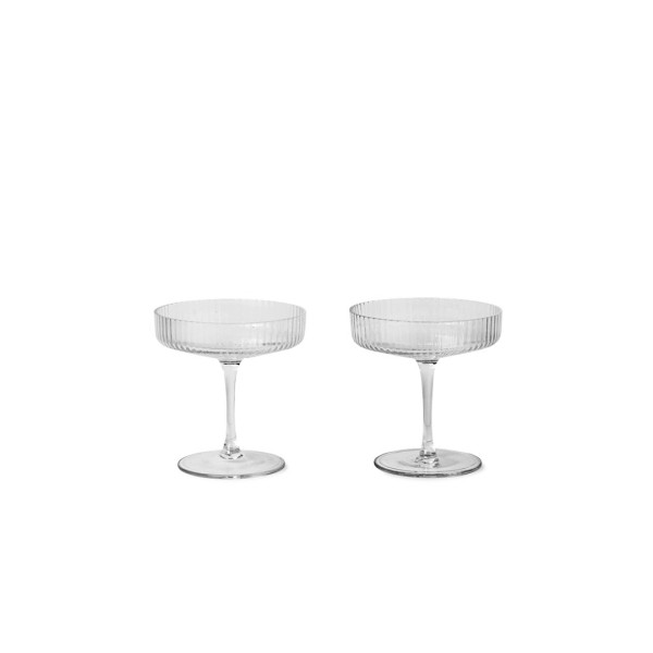 2. Cup Ripple Champagne Ferm Living