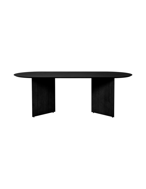 Mingle Wooden Table Legs W68 - Black Veneer Ferm Living