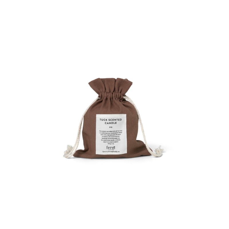 Tuck Scented Candle Red Brown Ferm Living