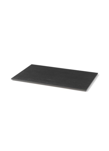 Tray for Plant Box Large Wood Black Ferm Living
