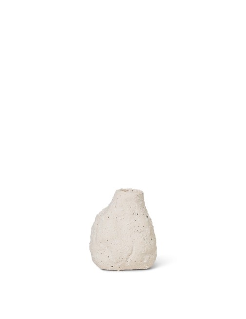 Vulca Mini Vase Off-white Stone Ferm Living
