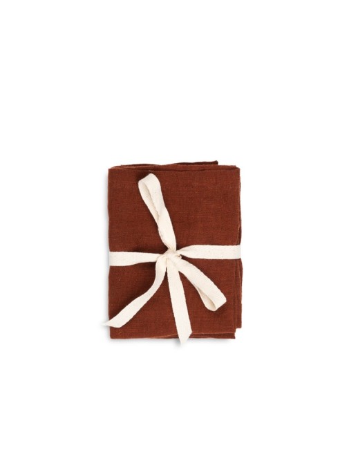 Linen Napkins - Set of 2 - Cinnamon Ferm Living